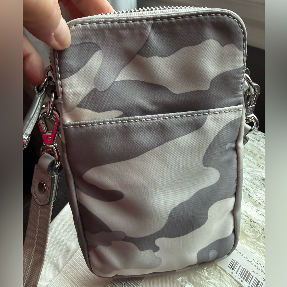 MZ Wallace Micro Tribeca Light Grey Camo - Picture 7 of 16